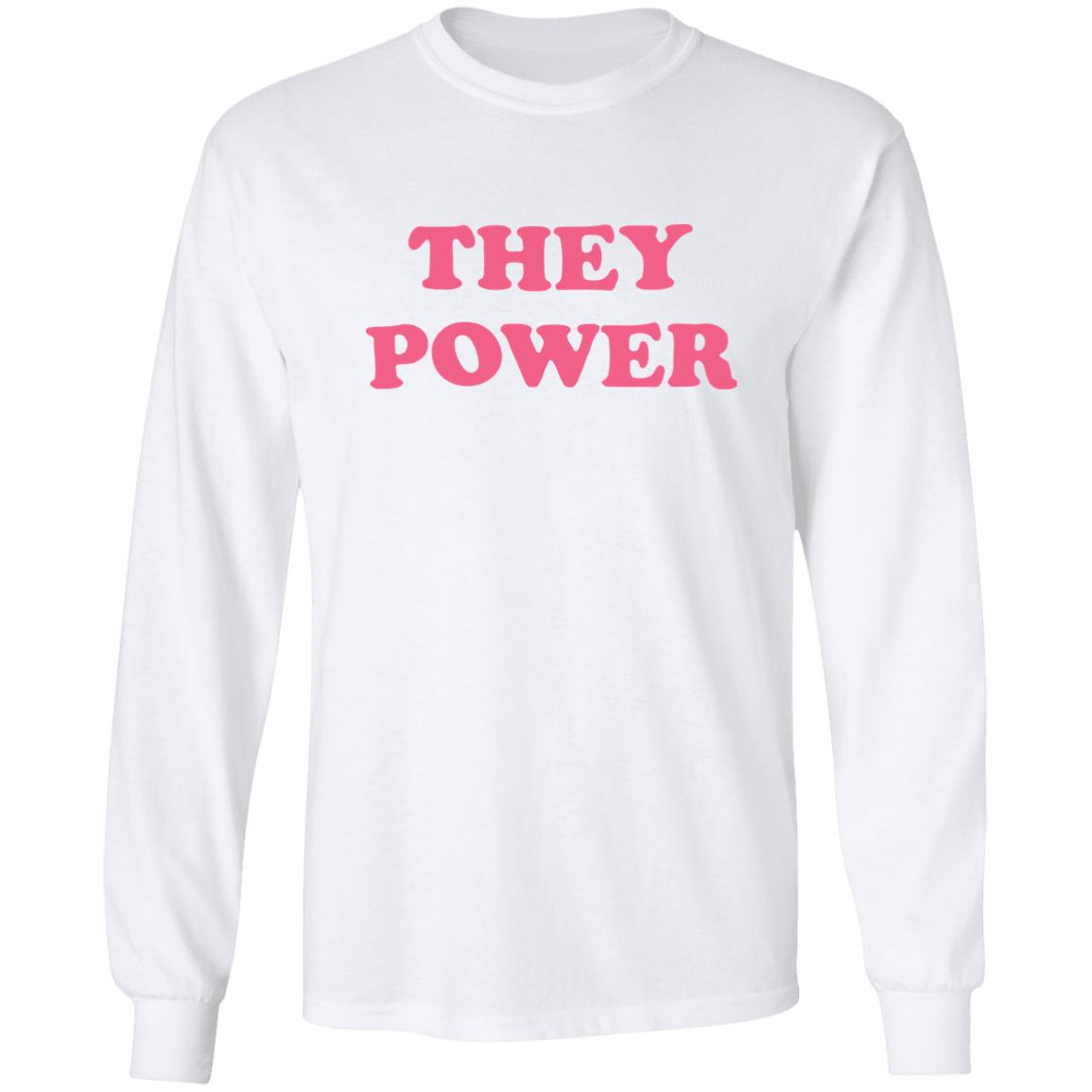 They Power Tee Gay Pride Cute T-Shirt - Teechipus