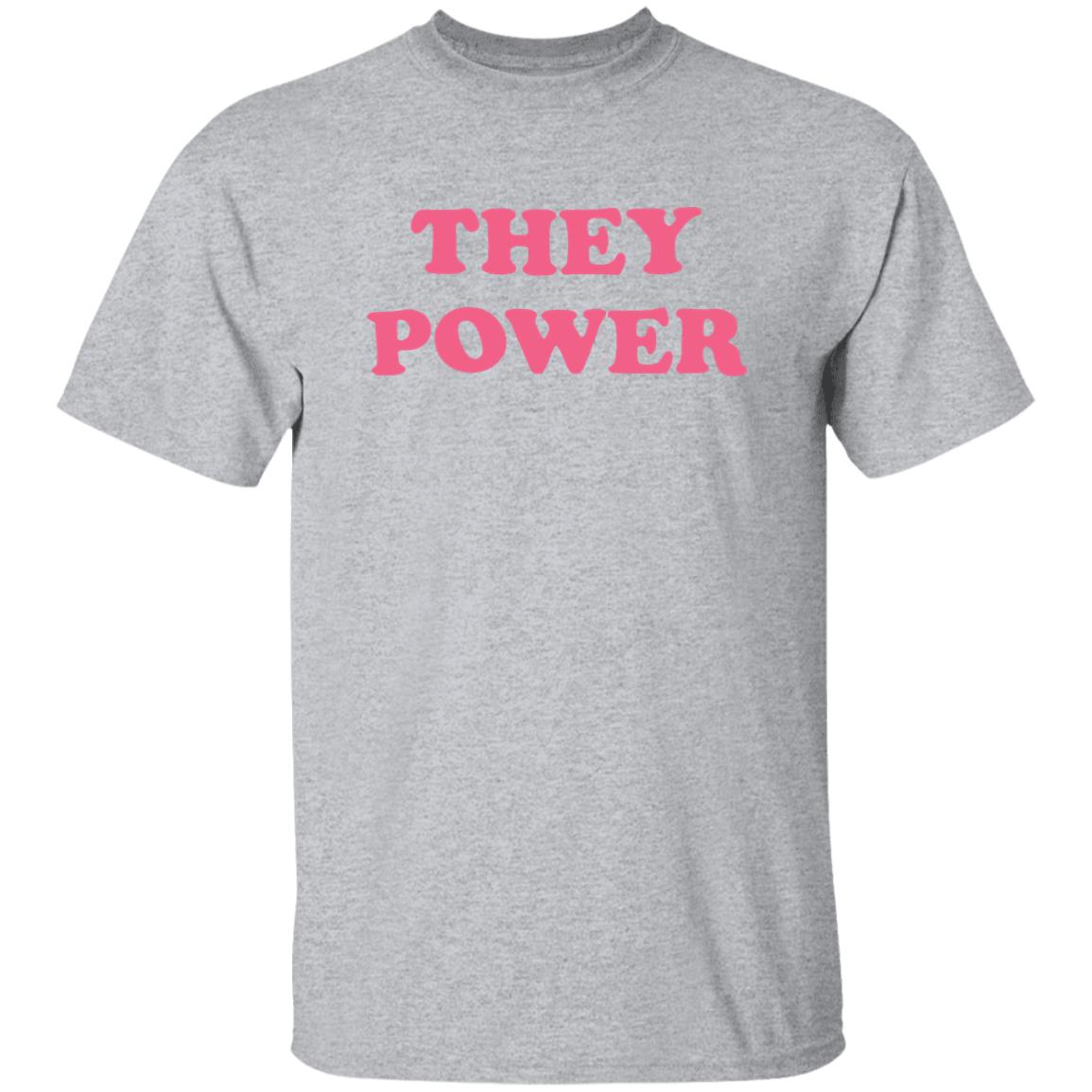 They Power Tee Gay Pride Cute T-Shirt - Teechipus