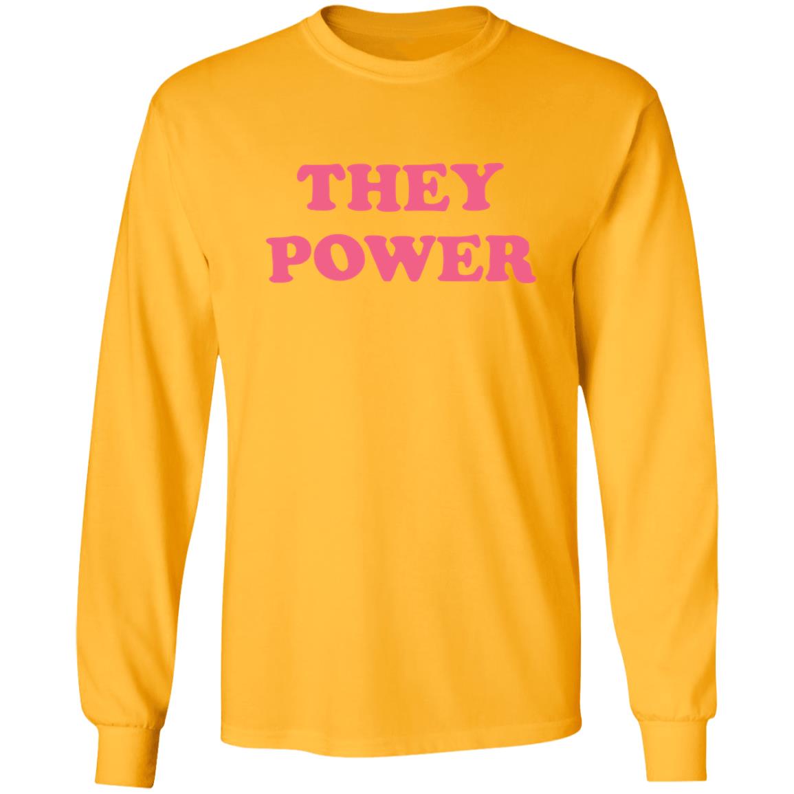 They Power Tee Gay Pride Cute T-Shirt - Teechipus