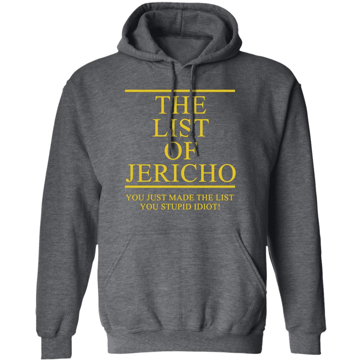 The List Of Jericho shirt - Teechipus