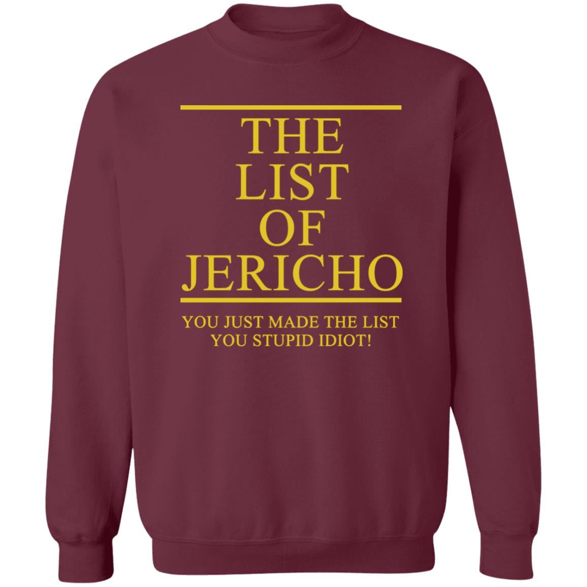 The List Of Jericho shirt - Teechipus