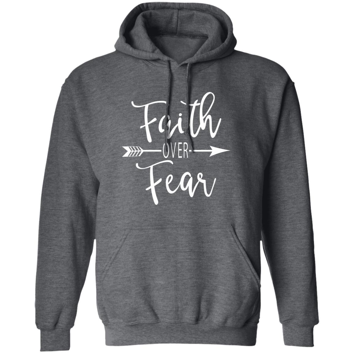 Faith Over Fear Tee Shirt Plus Size - Teechipus