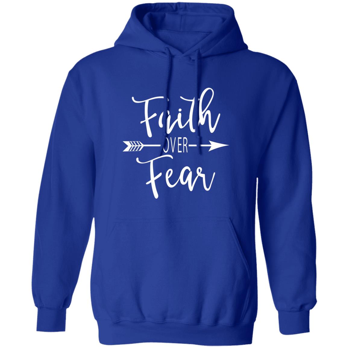 Faith Over Fear Tee Shirt Plus Size - Teechipus