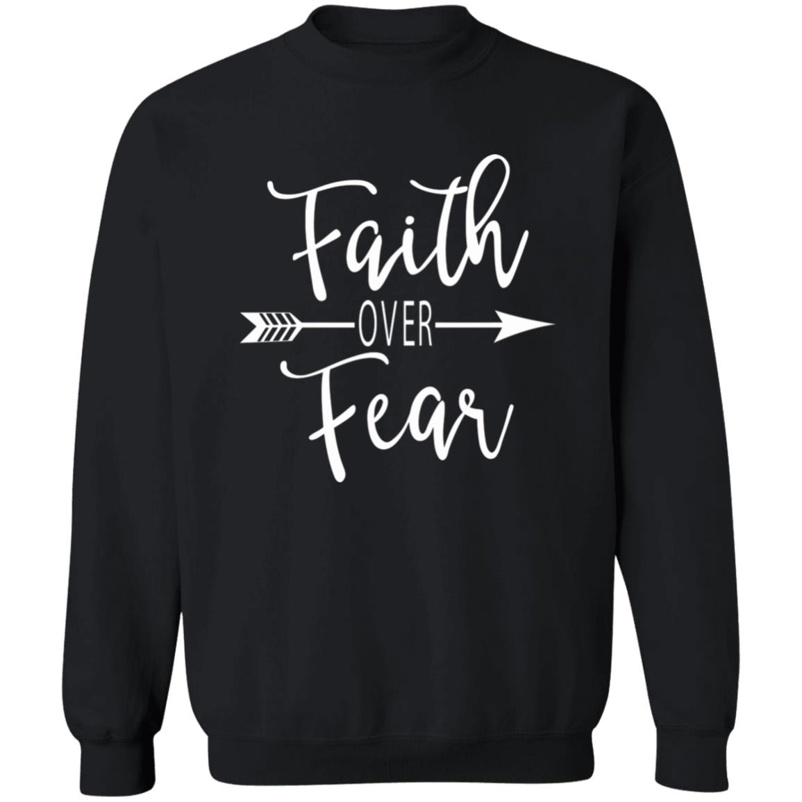 Faith Over Fear Tee Shirt Plus Size - Teechipus