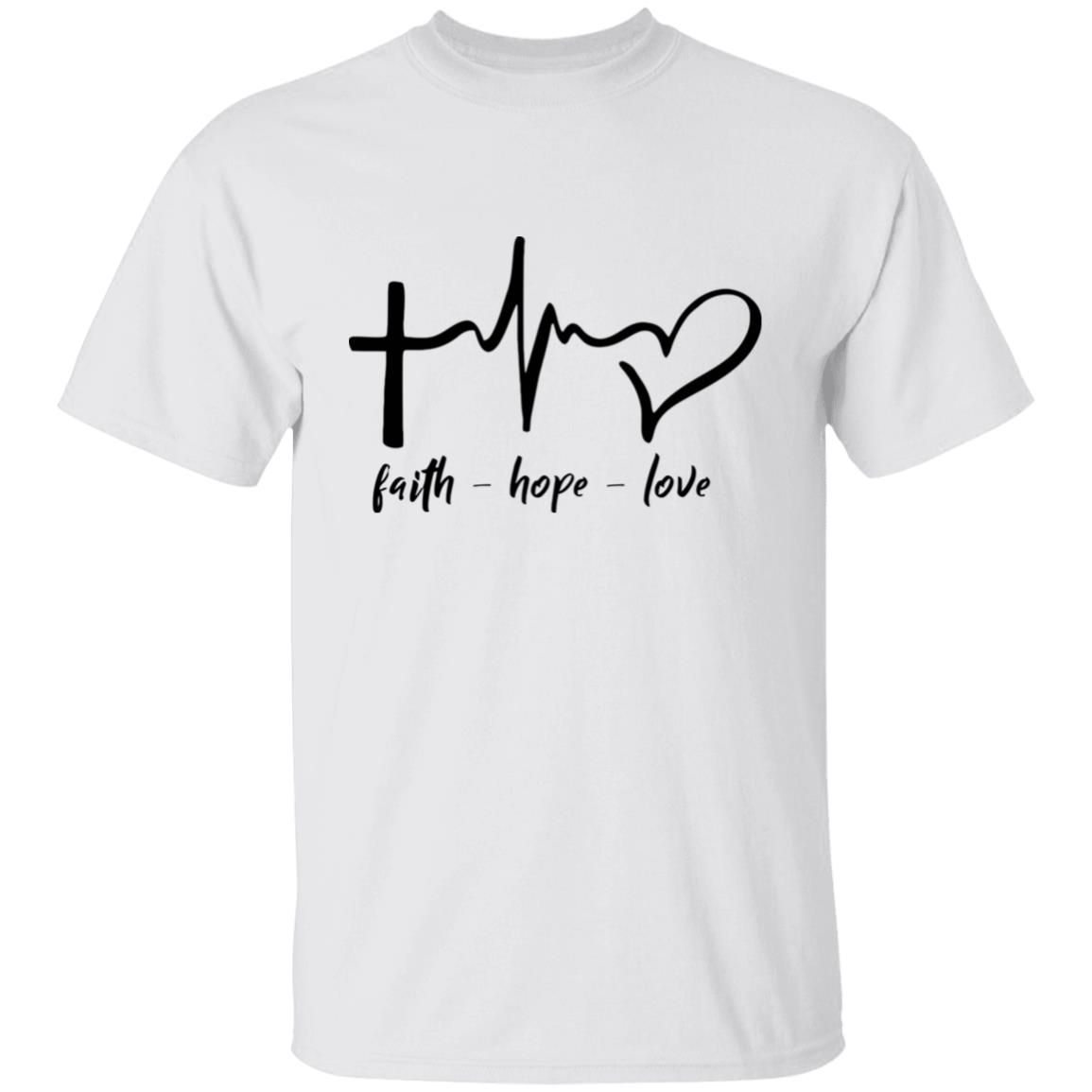 Faith Hope Love Tee Shirt - Teechipus