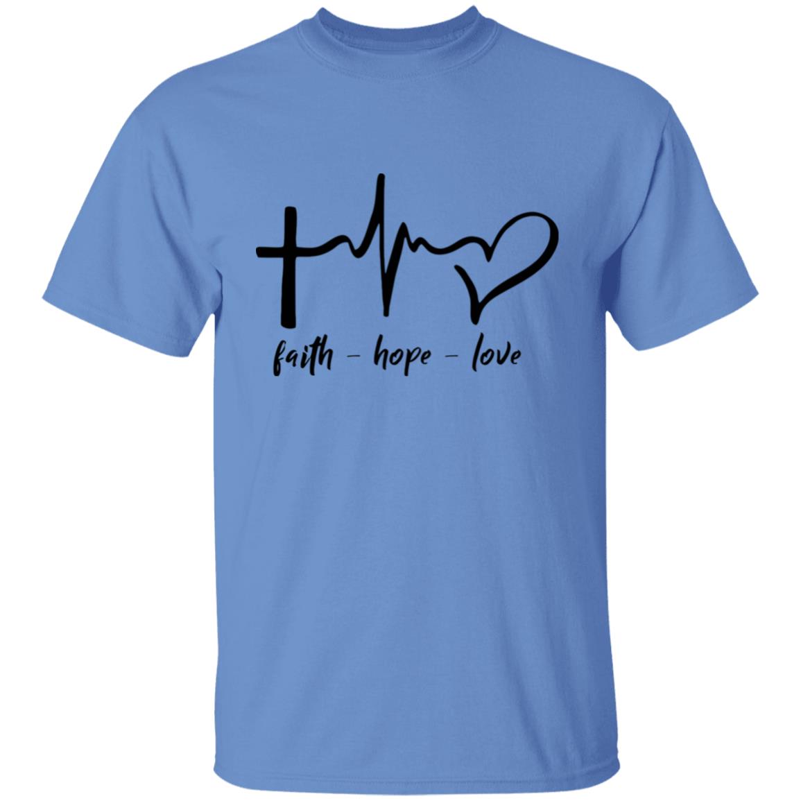 Faith Hope Love Tee Shirt - Teechipus