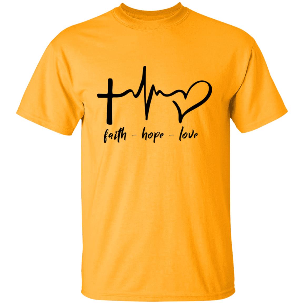Faith Hope Love Tee Shirt - Teechipus