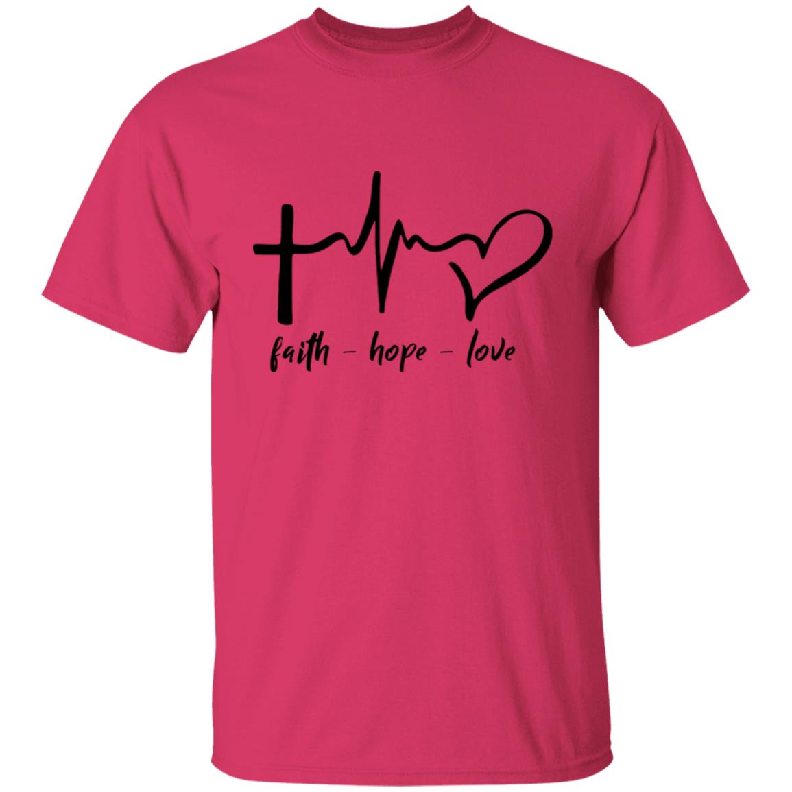 Faith Hope Love Tee Shirt - Teechipus