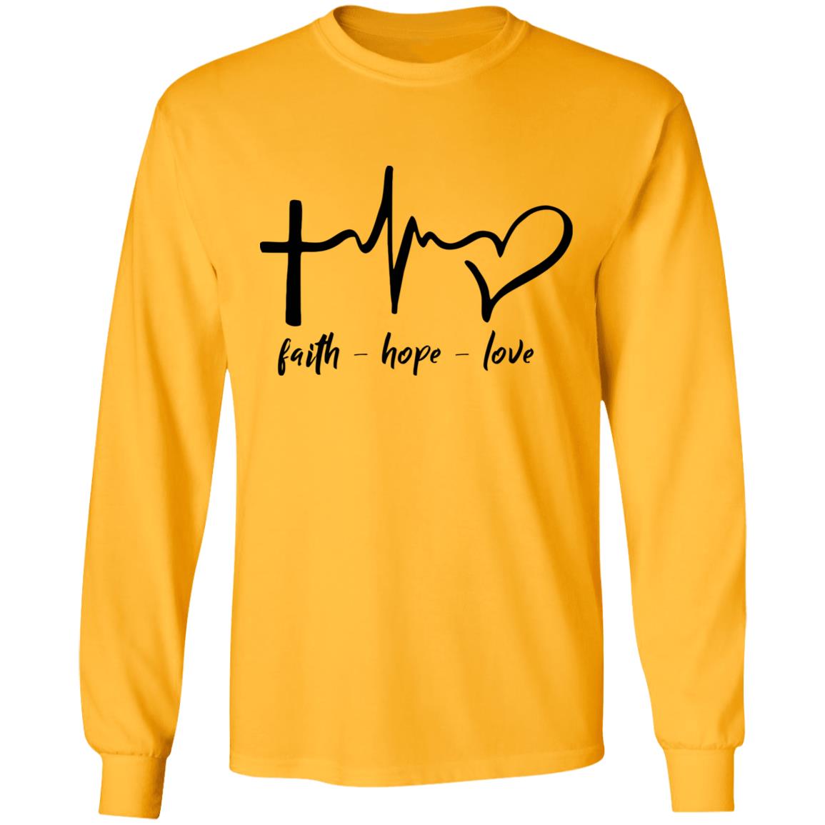 Faith Hope Love Tee Shirt - Teechipus