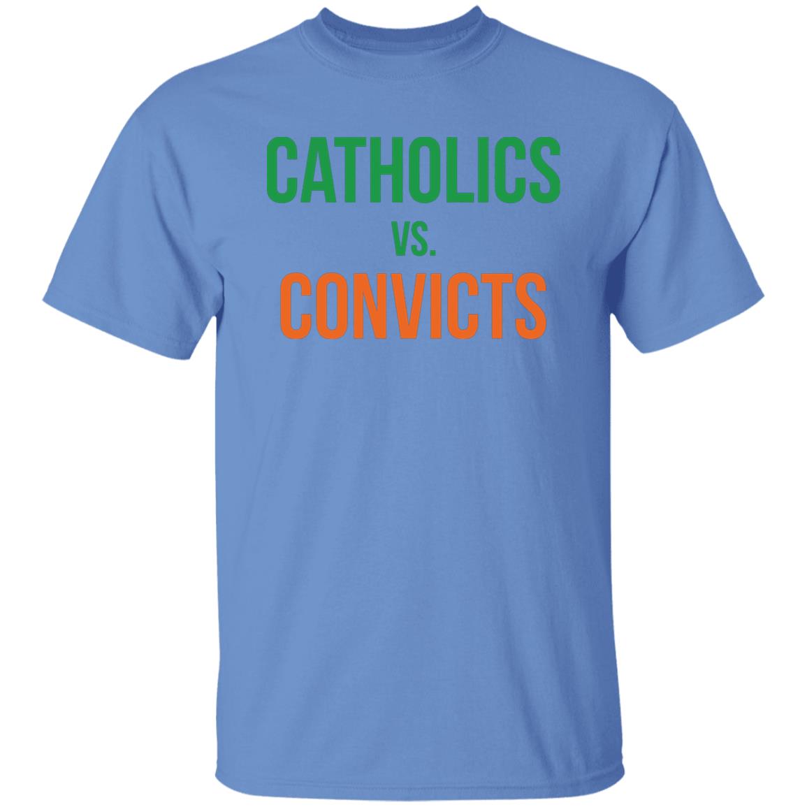 Catholics VS Convicts Shirt - Teechipus