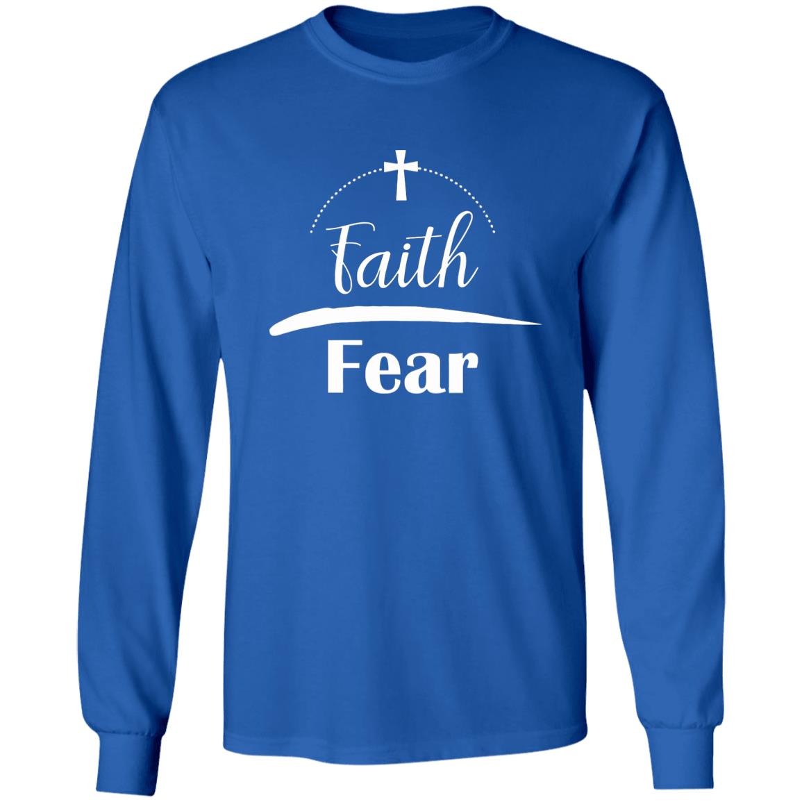 Faith Over Fear Sweatshirt - Teechipus