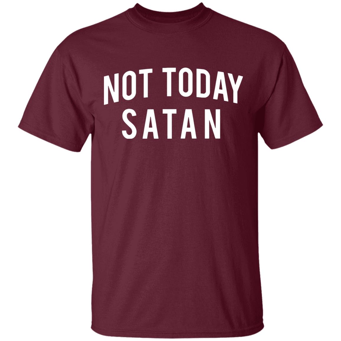 Not Today Satan Shirt - Teechipus
