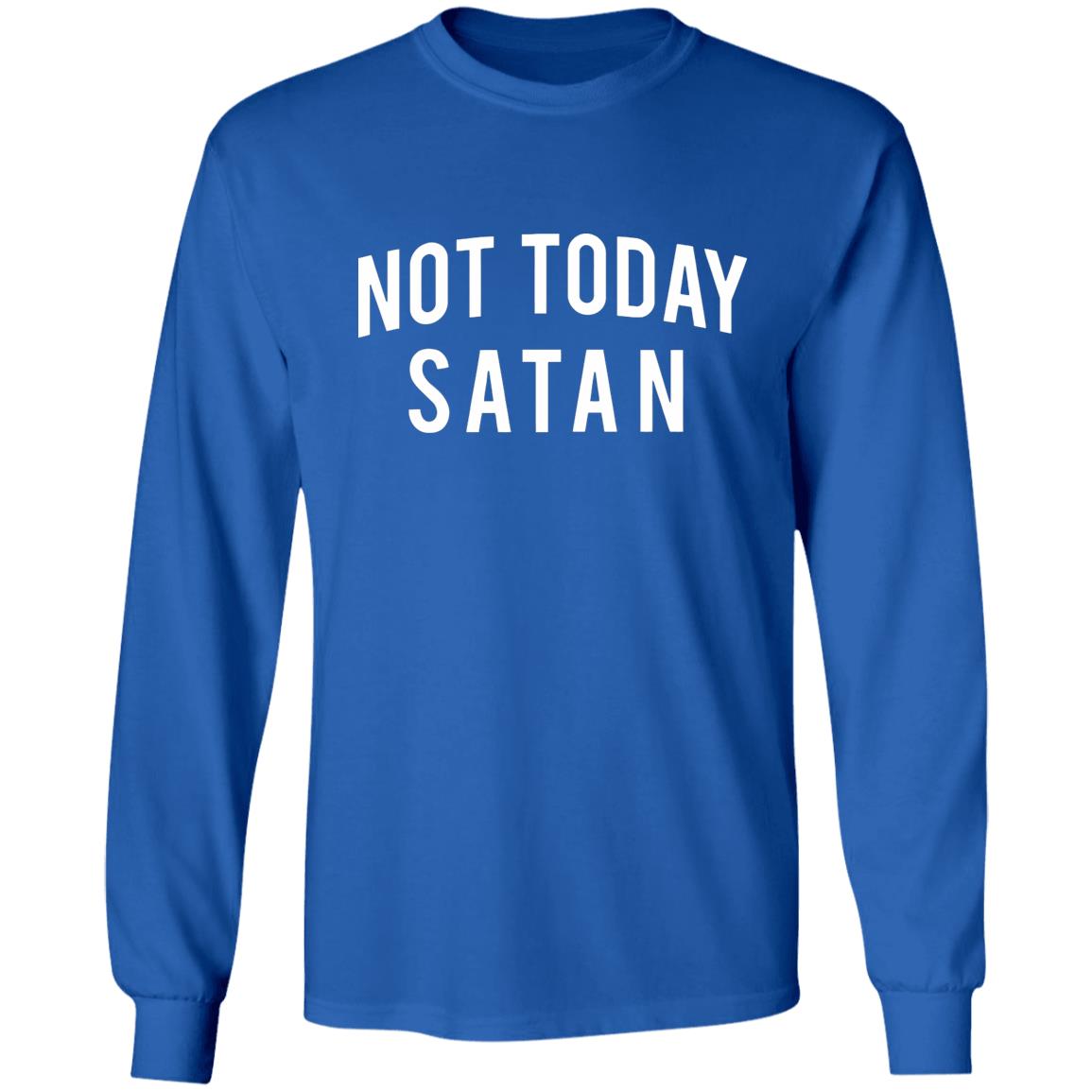 Not Today Satan Shirt - Teechipus
