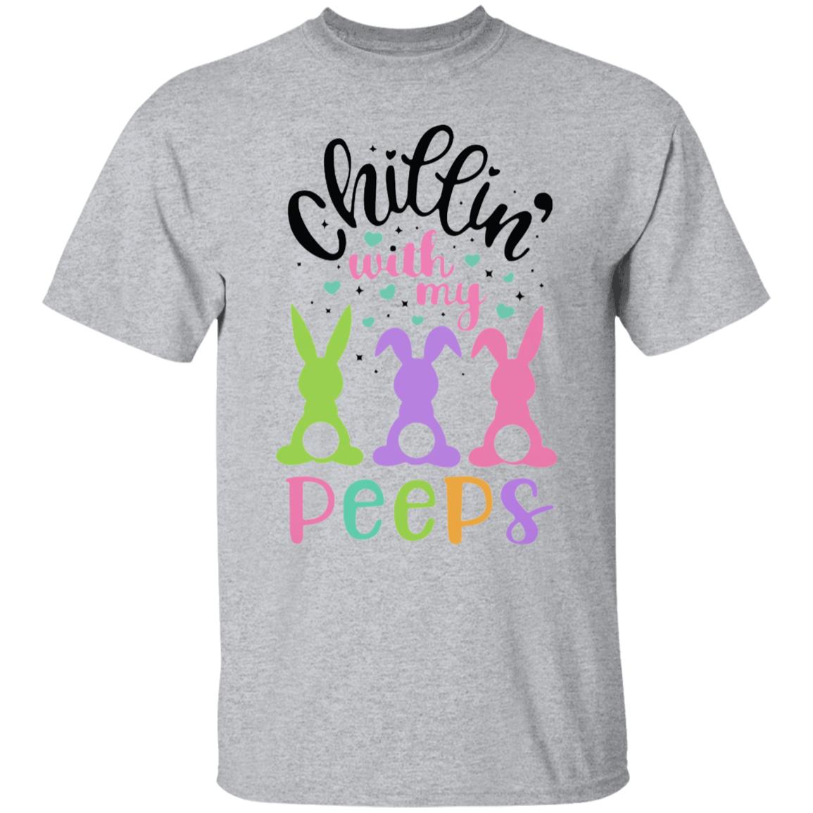 Chillin With My Peeps Shirt - Teechipus