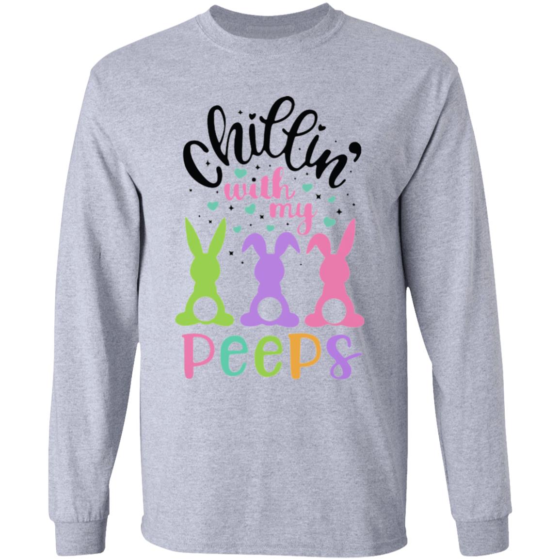 Chillin With My Peeps Shirt - Teechipus