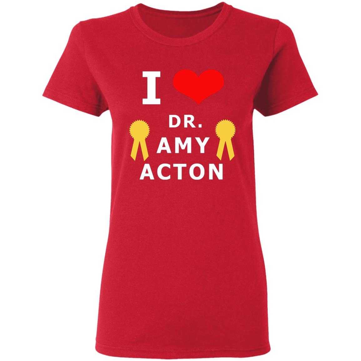 I Love You Amy Acton T Shirt - Teechipus