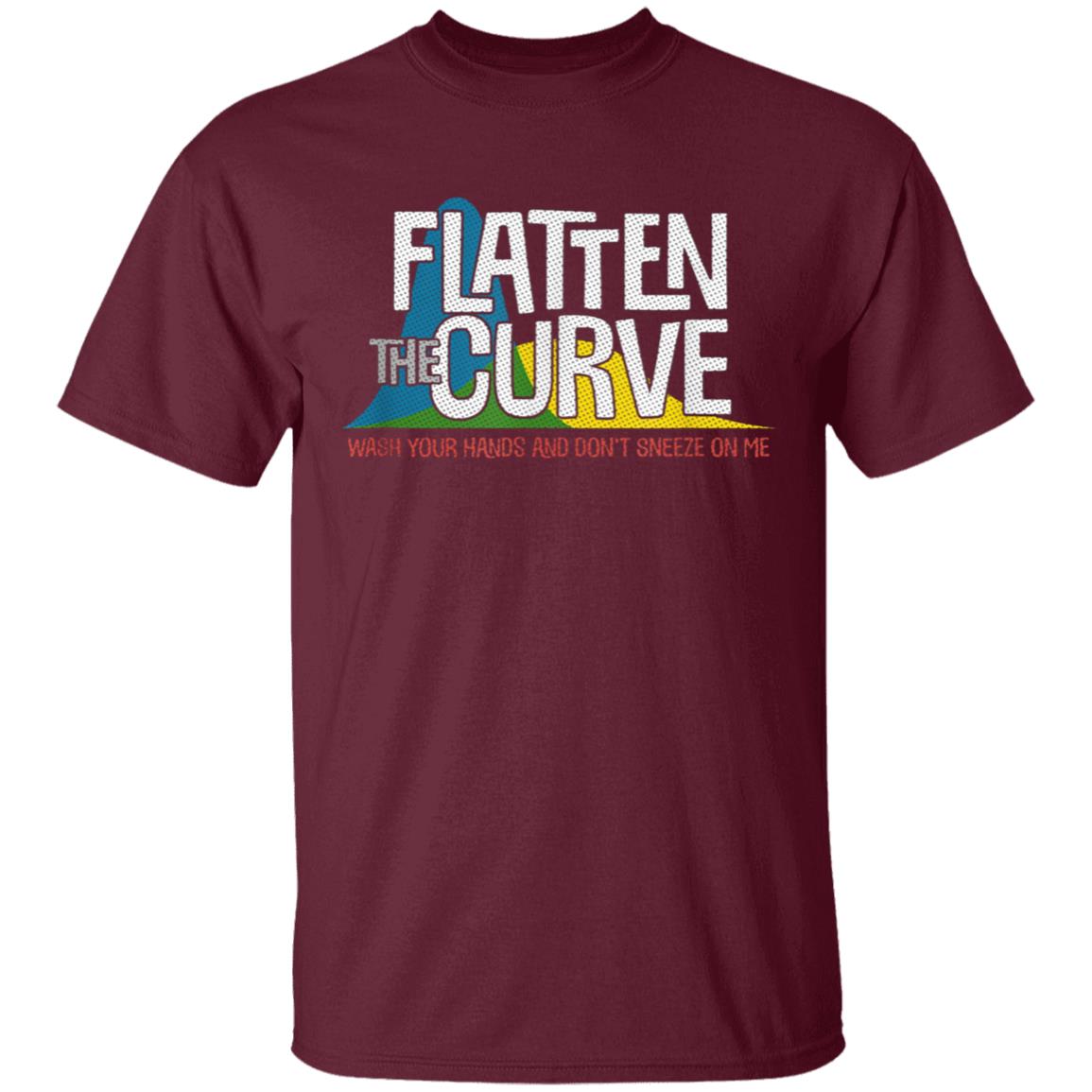 Flatten The Curve Public Health Virus Wash Your Hands T Shirt - Teechipus
