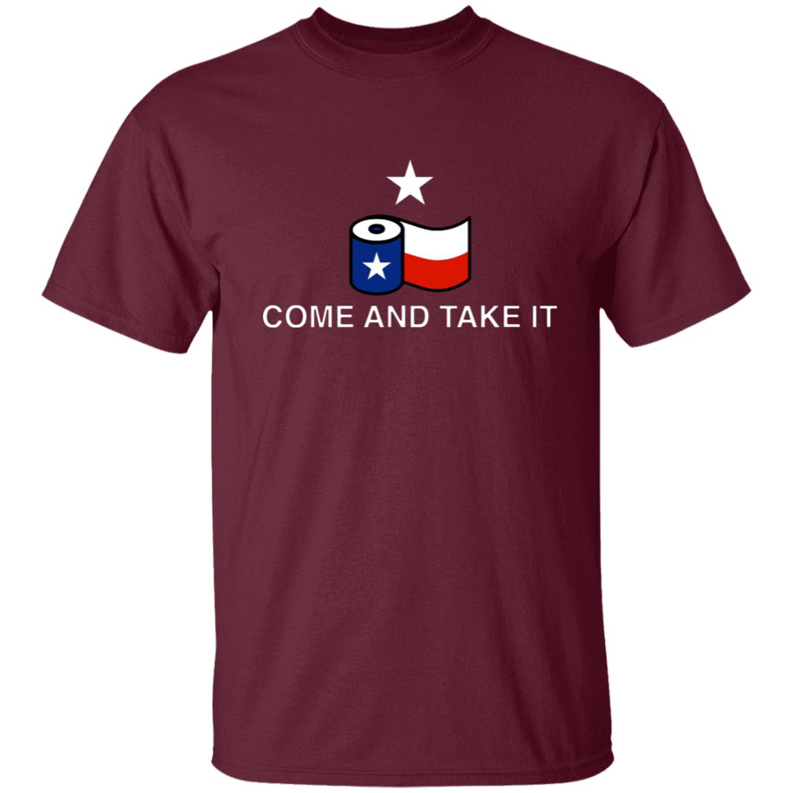 Come And Take It Toilet Paper Shirt - Teechipus