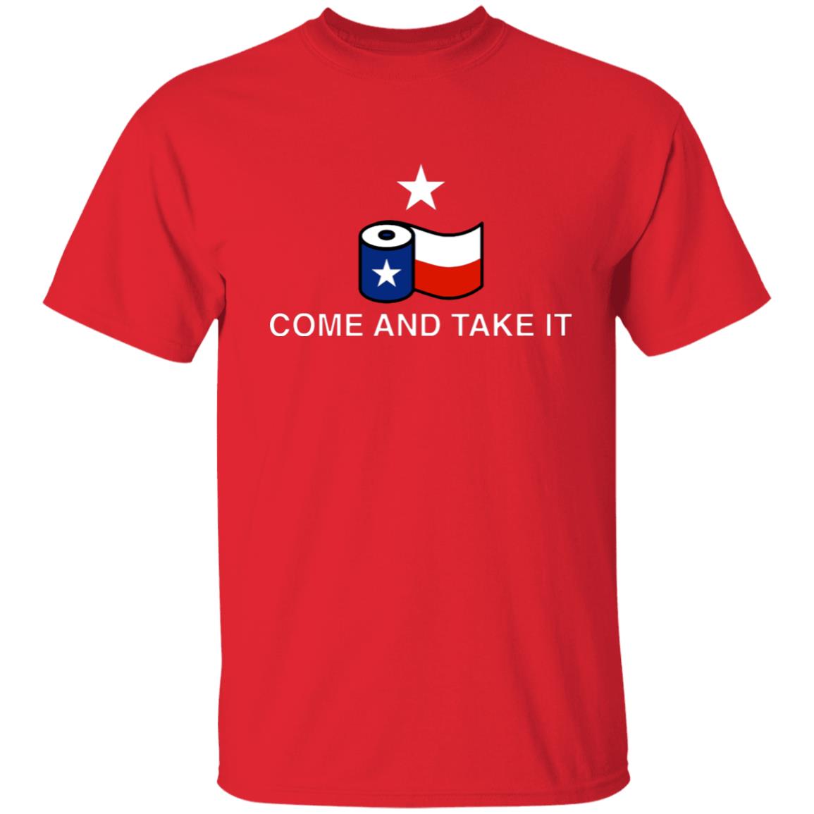 Come And Take It Toilet Paper Shirt - Teechipus