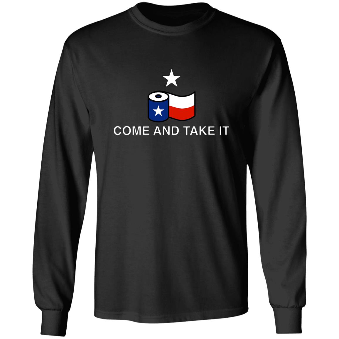 Come And Take It Toilet Paper Shirt - Teechipus