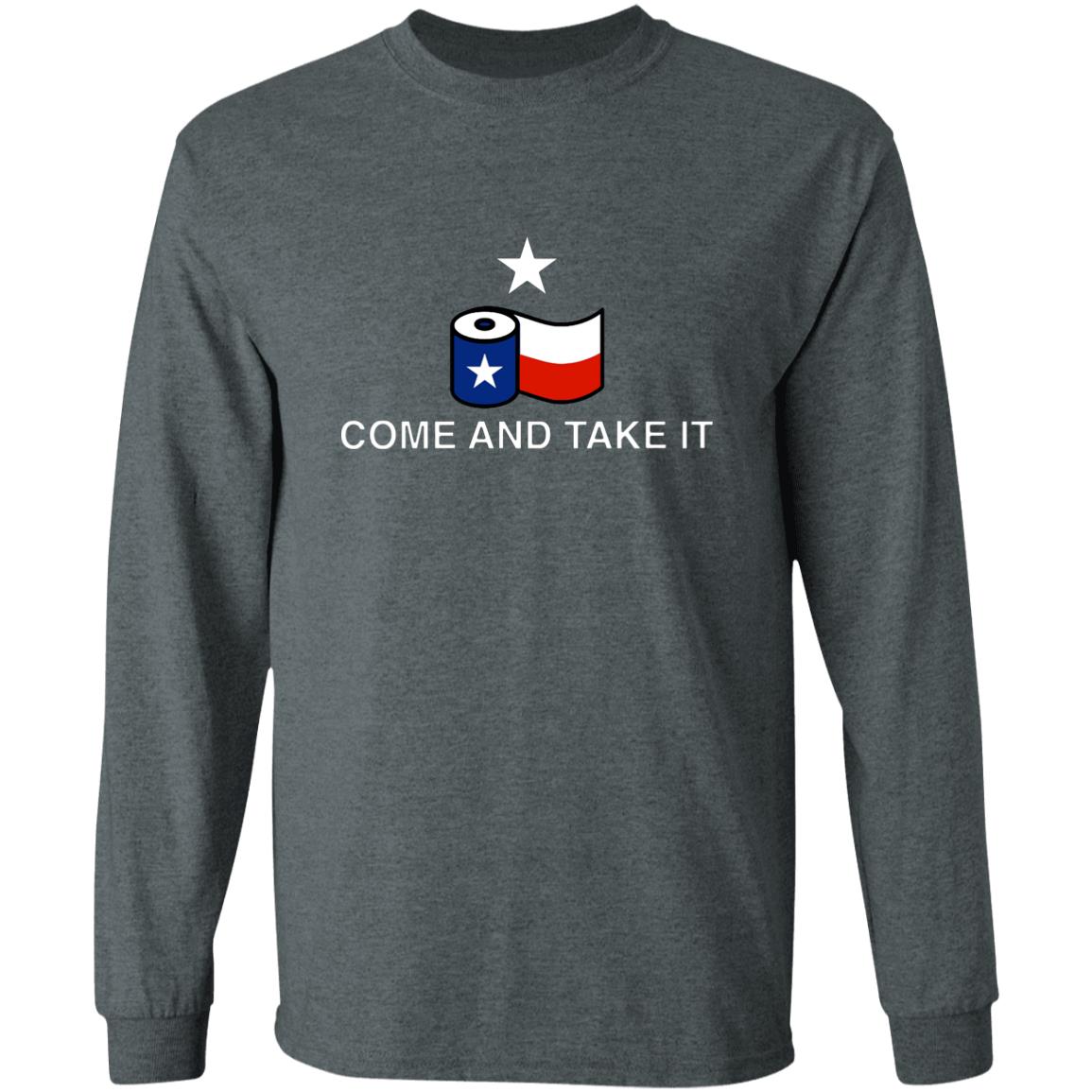 Come And Take It Toilet Paper Shirt - Teechipus