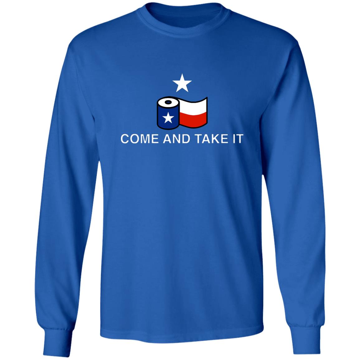Come And Take It Toilet Paper Shirt - Teechipus