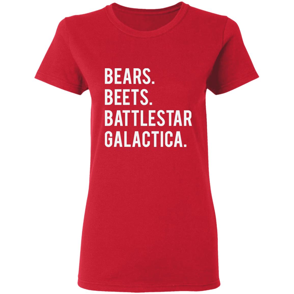 Bears Beets Battlestar Galactica Shirt - Teechipus