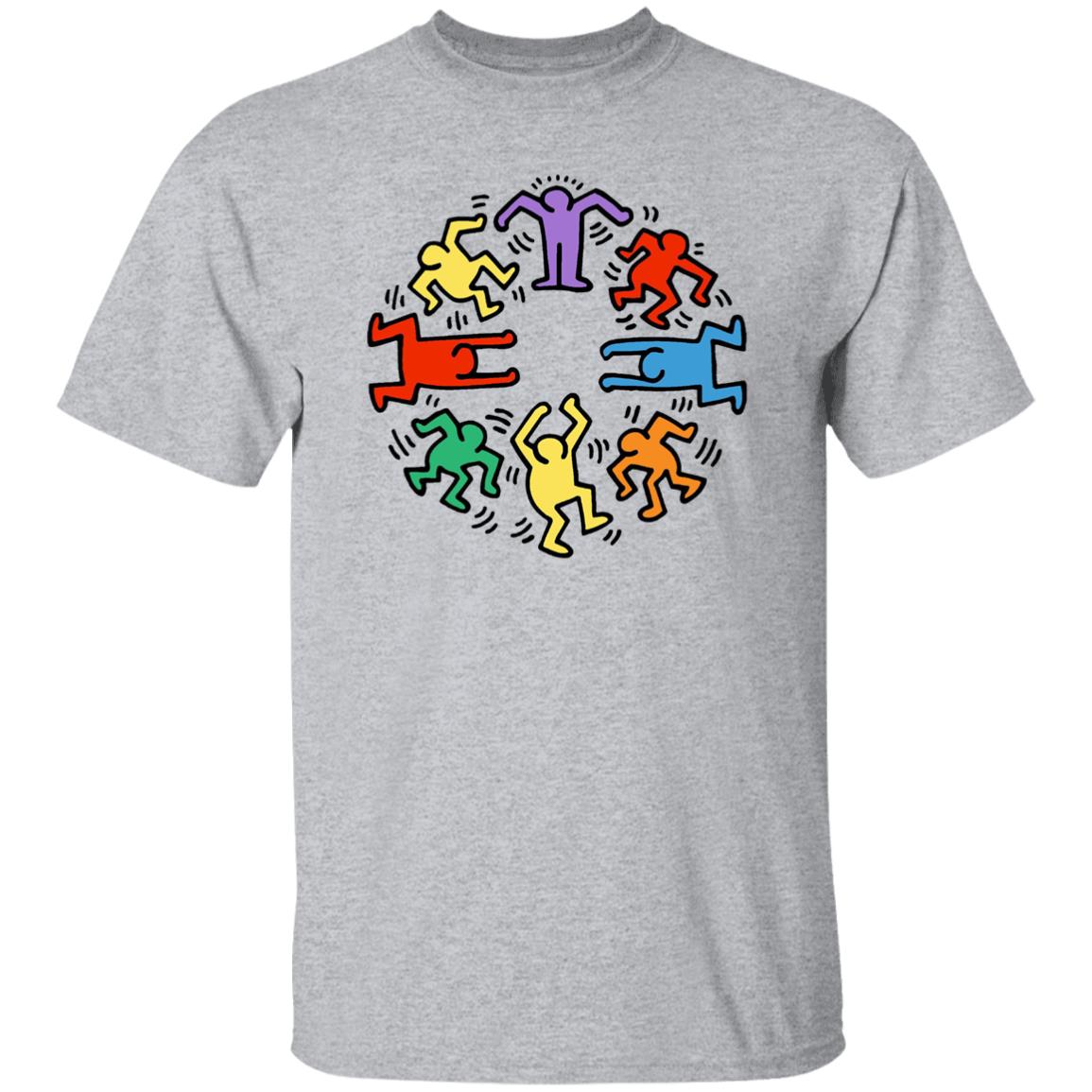 Keith Haring White Sweatshirt - Teechipus