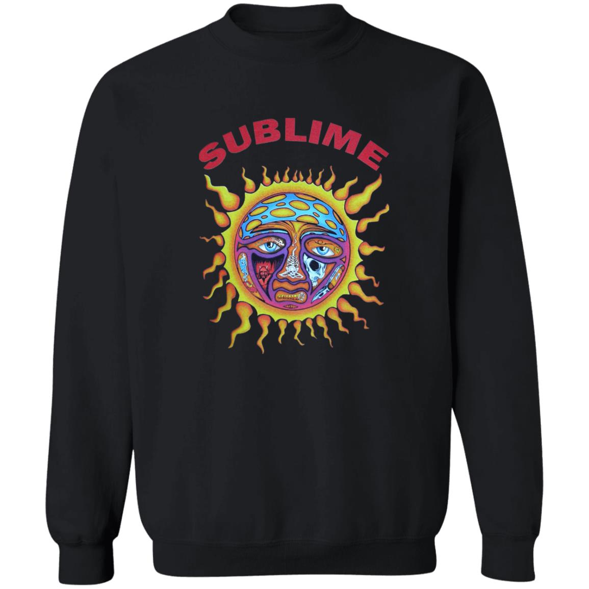 Sublime Black Sweatshirt - Teechipus