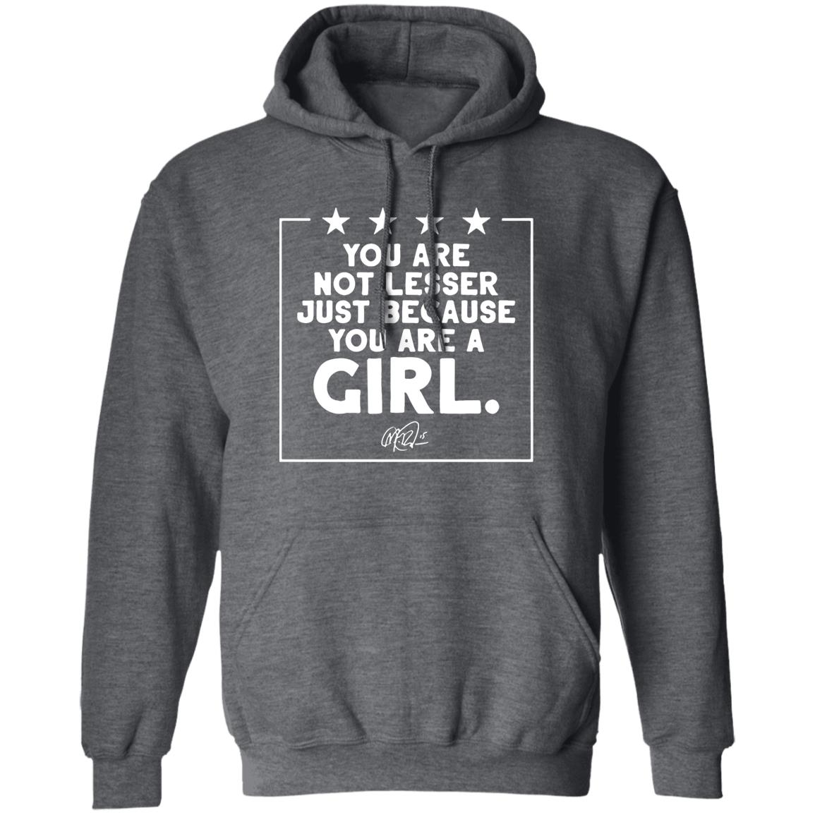 You Are Not Lesser Just Because You Are A Rapinoe Girl t-Shirt - Teechipus