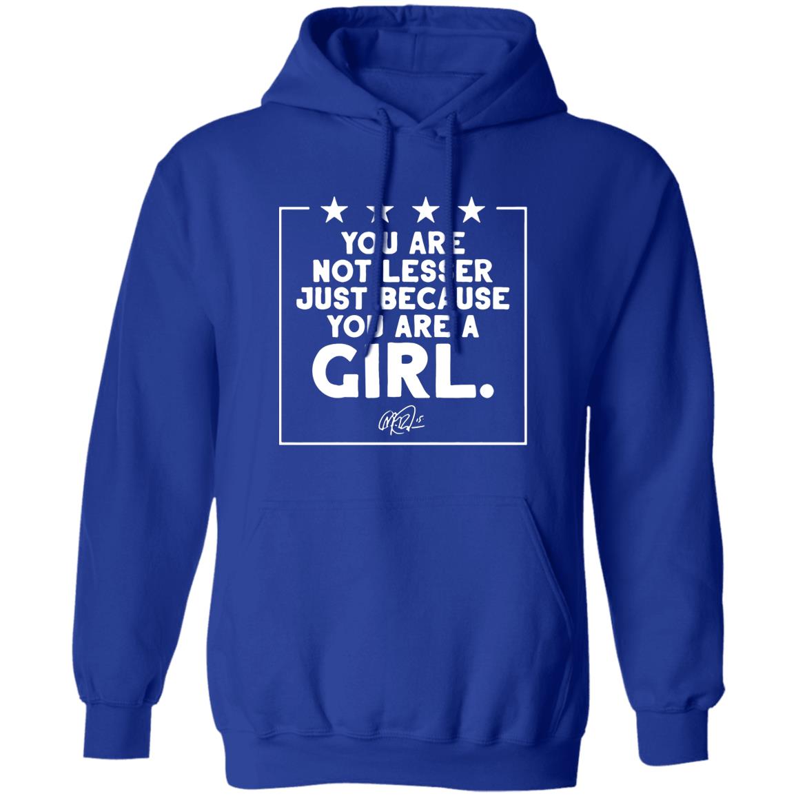 You Are Not Lesser Just Because You Are A Rapinoe Girl t-Shirt - Teechipus