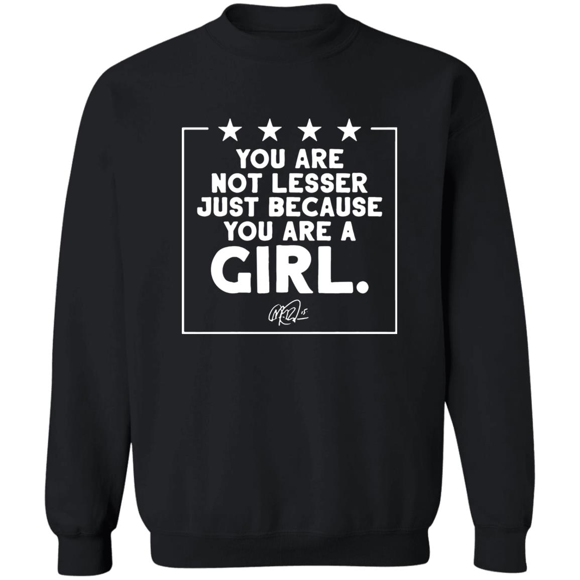 You Are Not Lesser Just Because You Are A Rapinoe Girl t-Shirt - Teechipus
