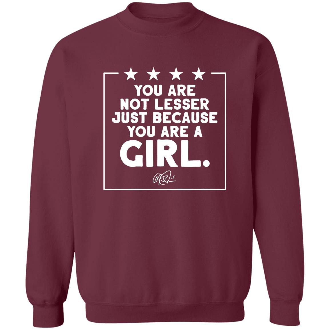 You Are Not Lesser Just Because You Are A Rapinoe Girl t-Shirt - Teechipus