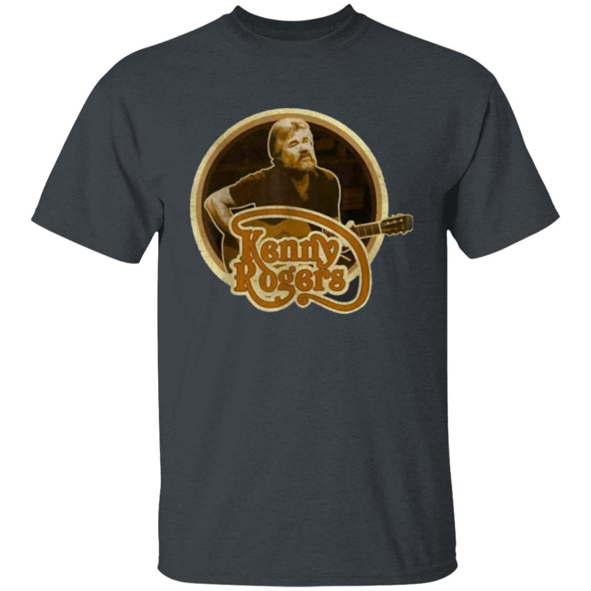 Black Kenny Rogers T-Shirt - Teechipus