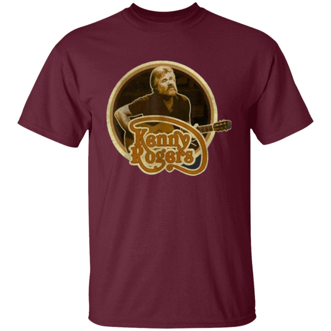 Black Kenny Rogers T-Shirt - Teechipus