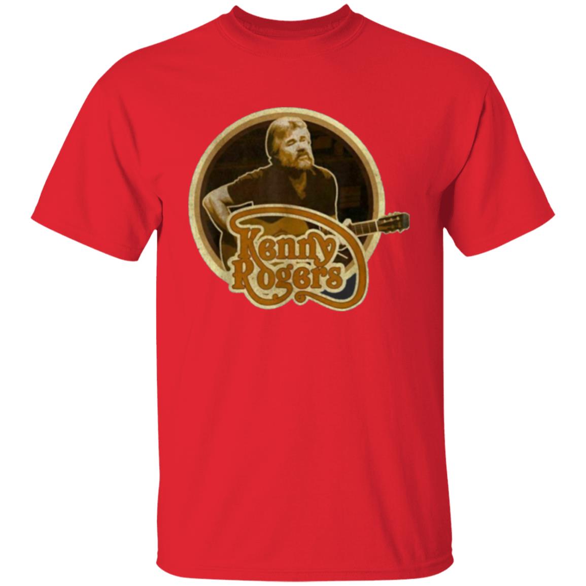Black Kenny Rogers T-Shirt - Teechipus