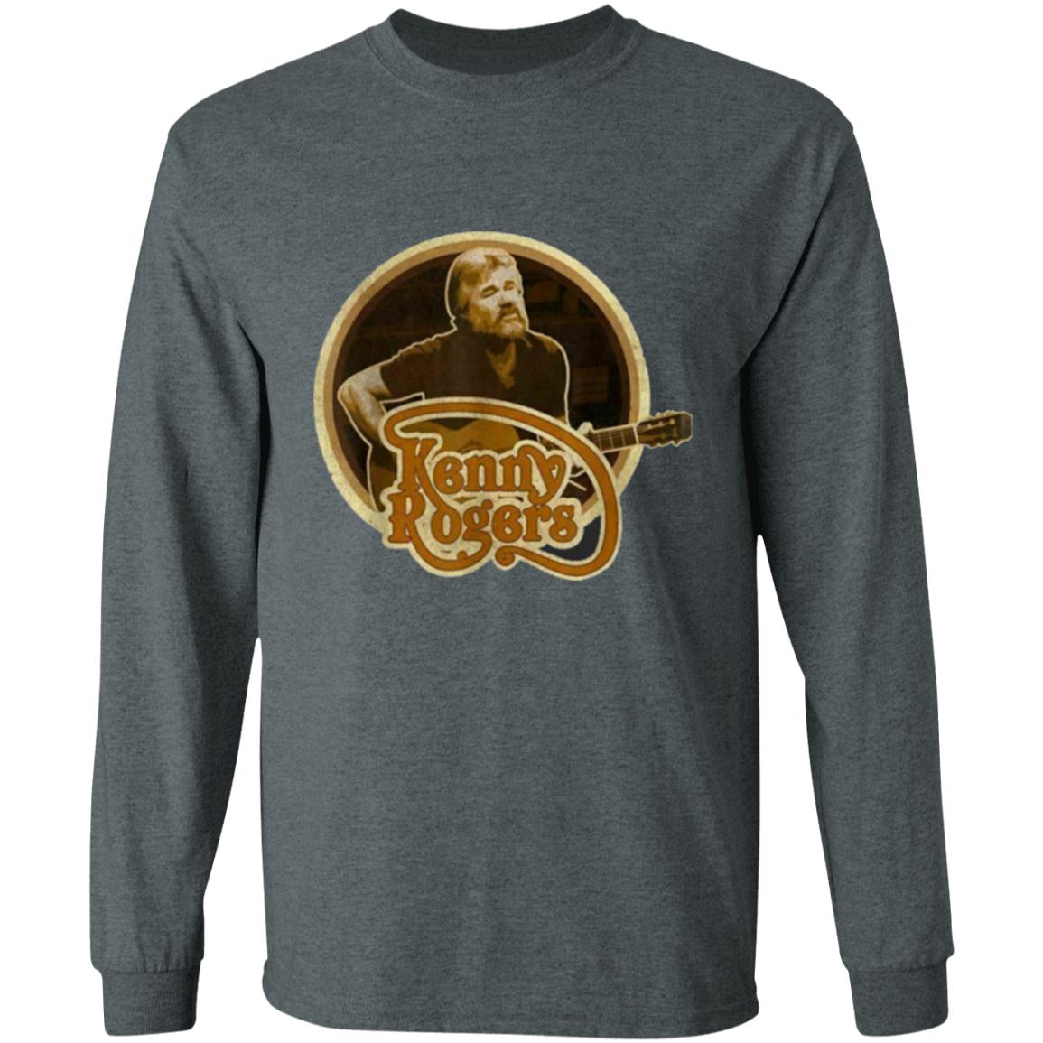 Black Kenny Rogers T-Shirt - Teechipus