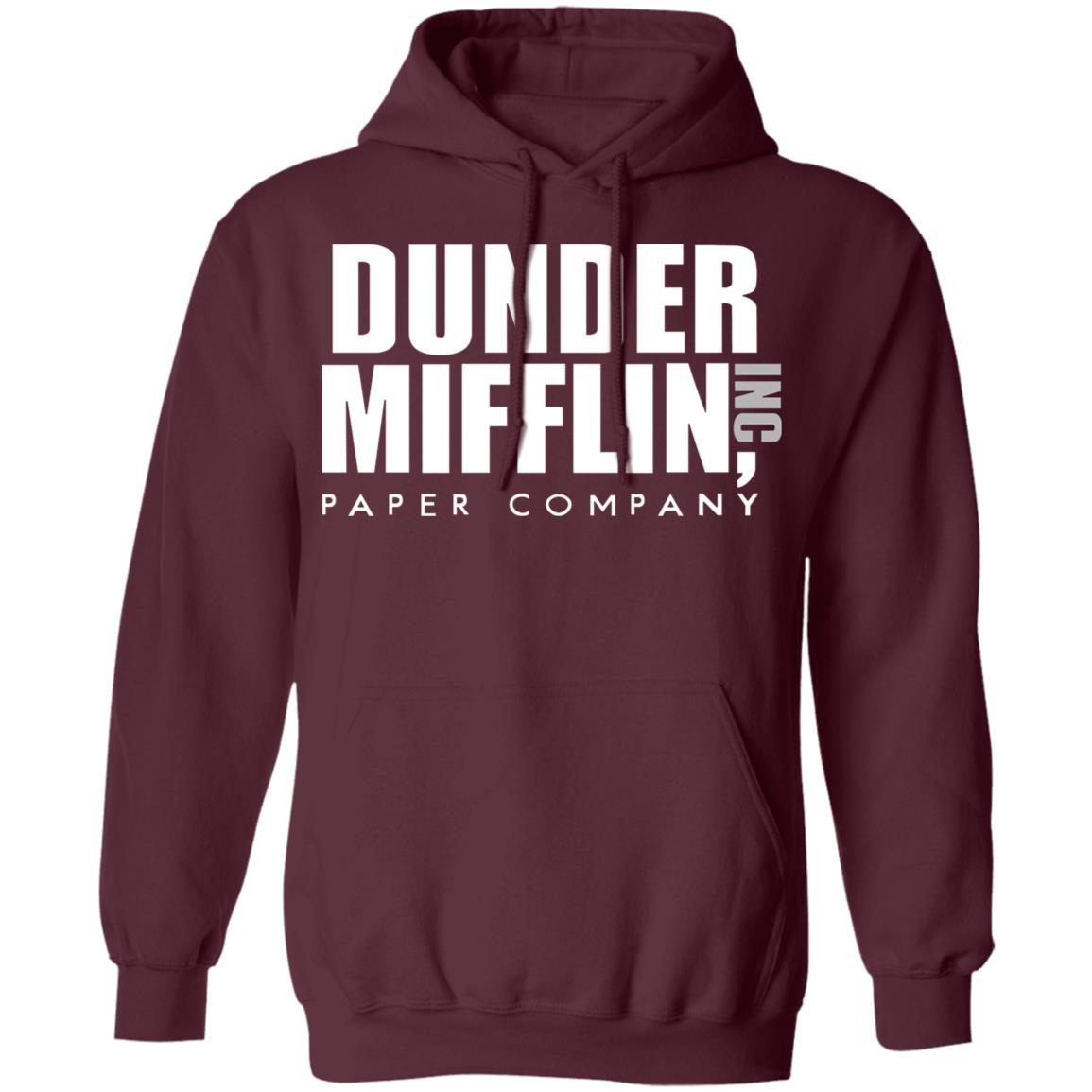 The Office Dunder Mifflin Hooded Sweatshirt - Teechipus