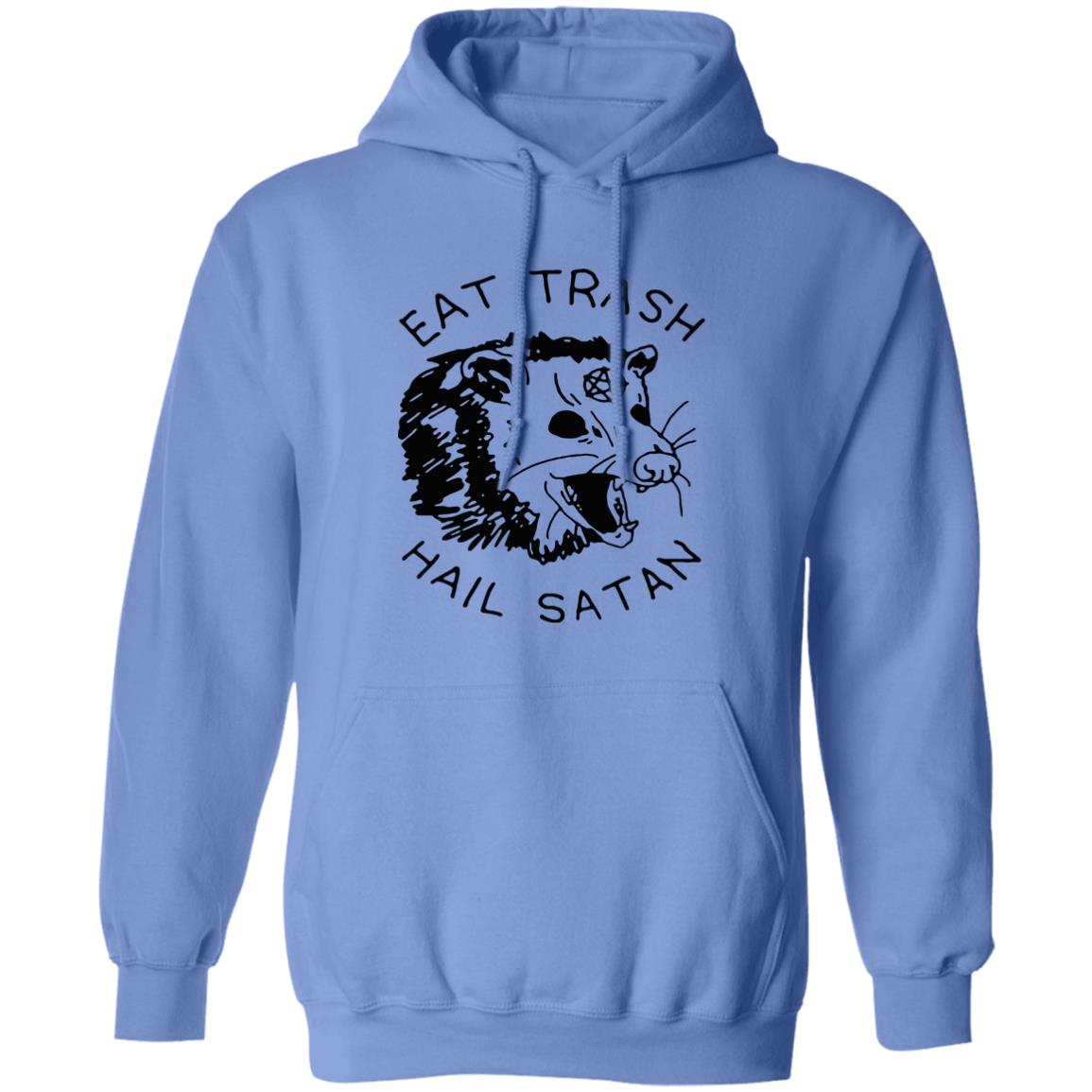Possum Eat Trash Hail Satan shirt - Teechipus