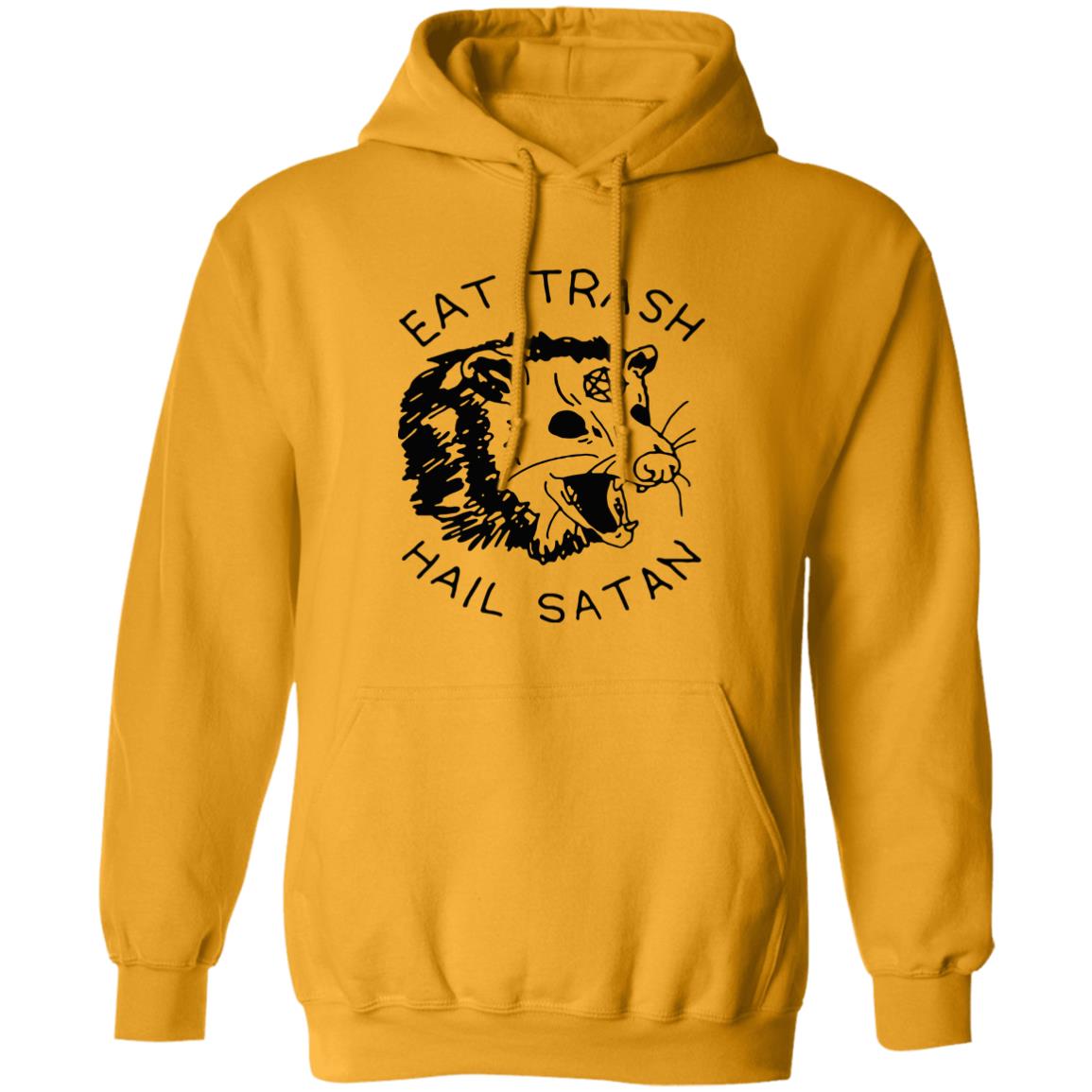 Possum Eat Trash Hail Satan shirt - Teechipus