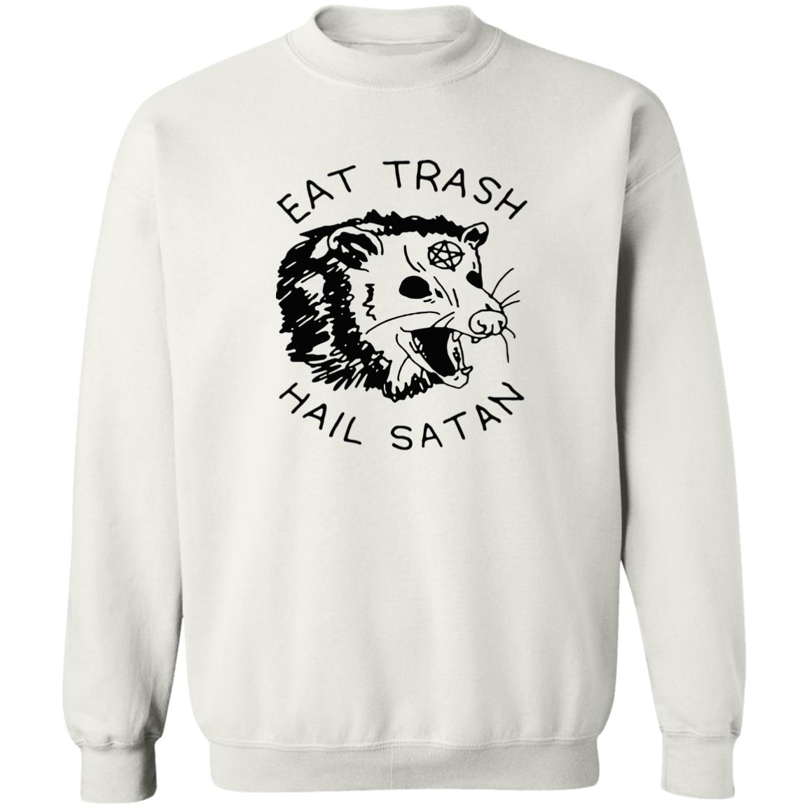 Possum Eat Trash Hail Satan shirt - Teechipus