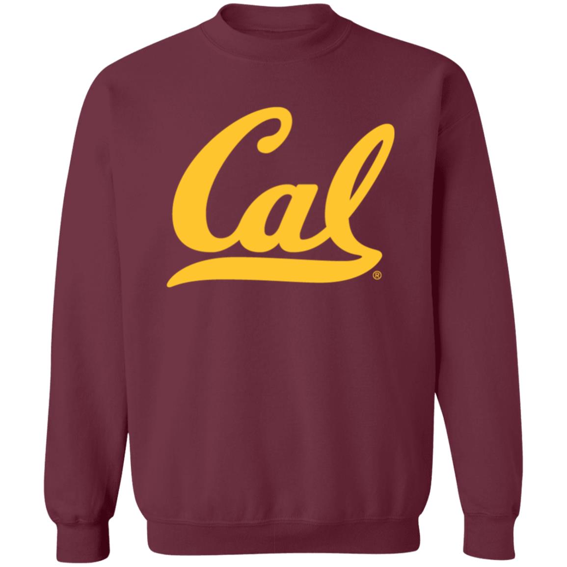 UC Berkeley University Of California Berkeley Script Cal Sweatshirt - Teechipus