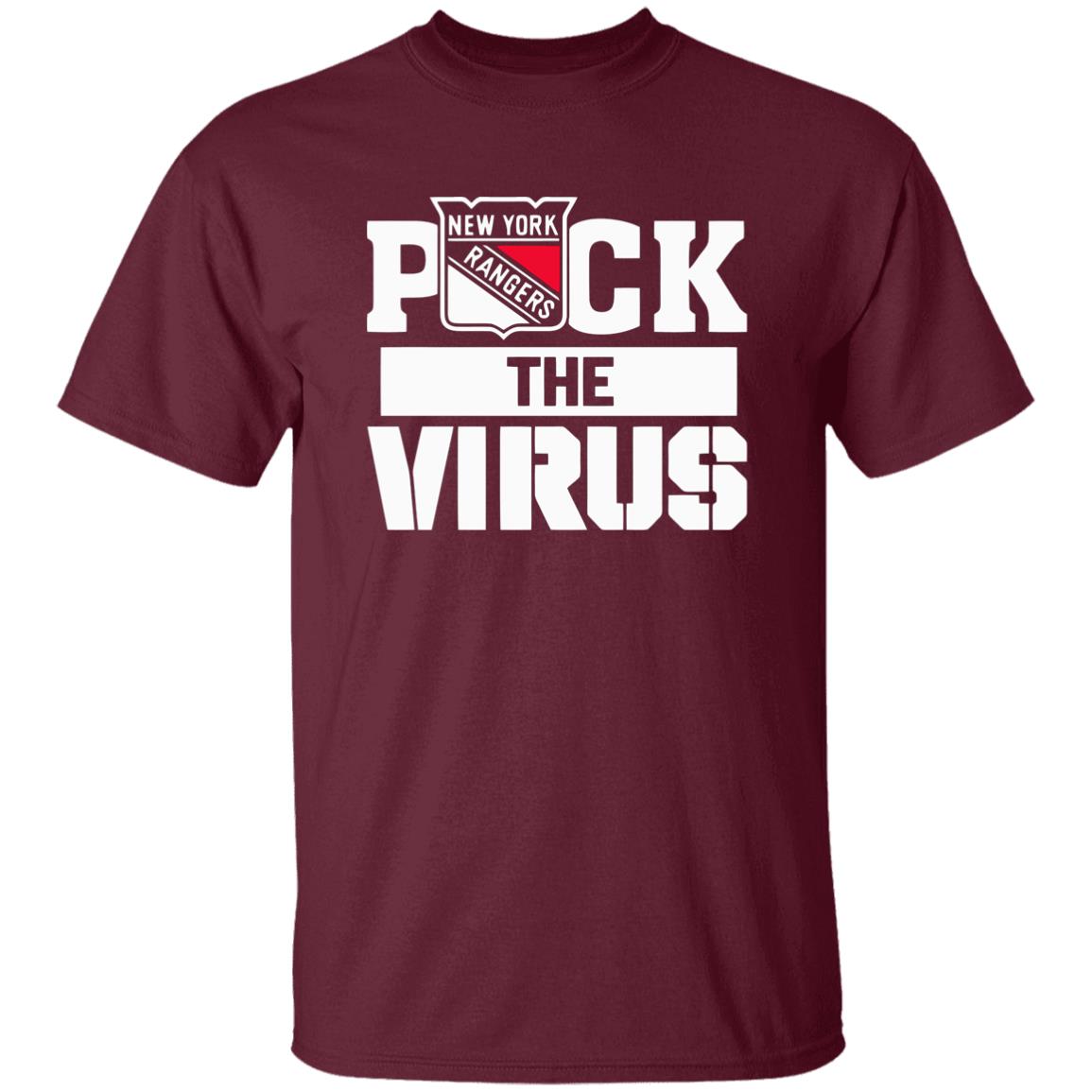 New York Rangers Puck The Virus Shirt - Teechipus