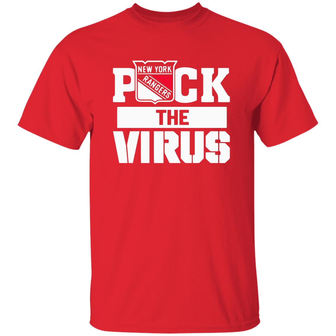New York Rangers Puck The Virus Shirt - Teechipus