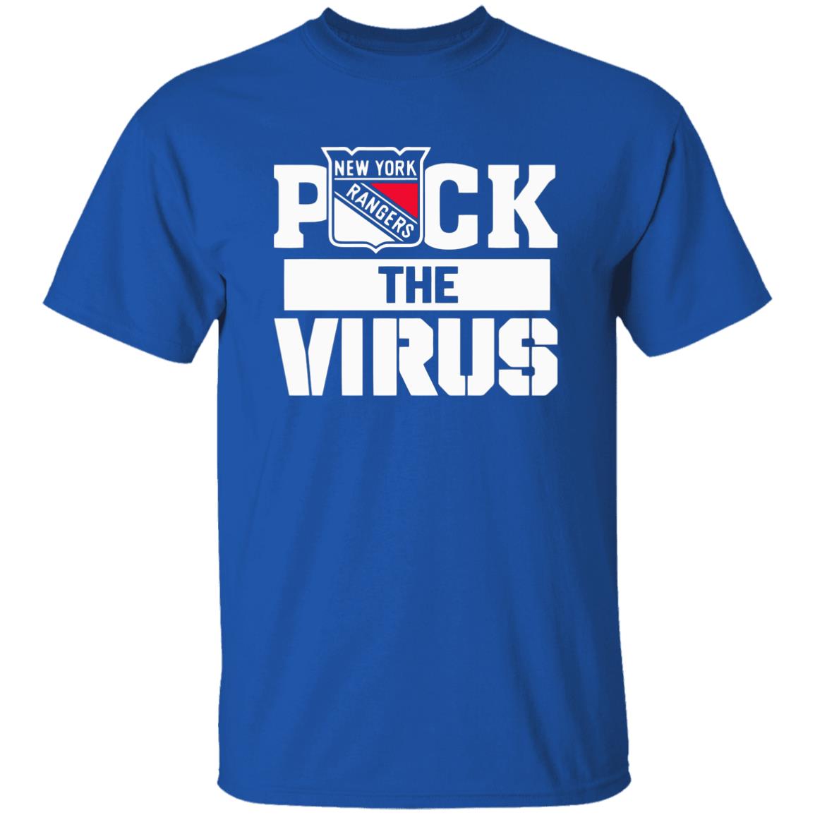 New York Rangers Puck The Virus Shirt - Teechipus