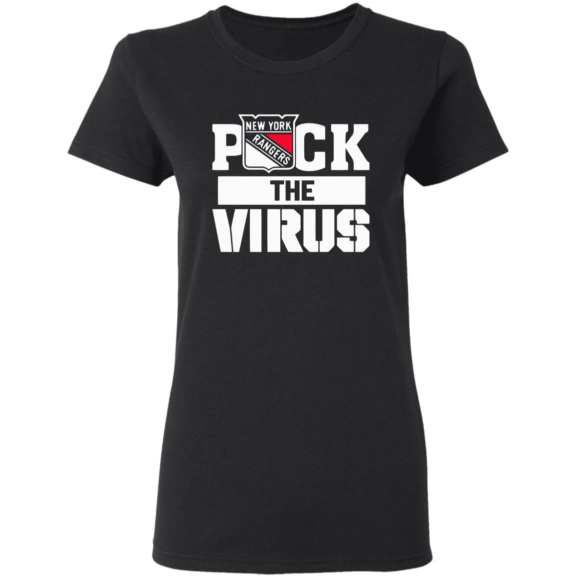 New York Rangers Puck The Virus Shirt - Teechipus