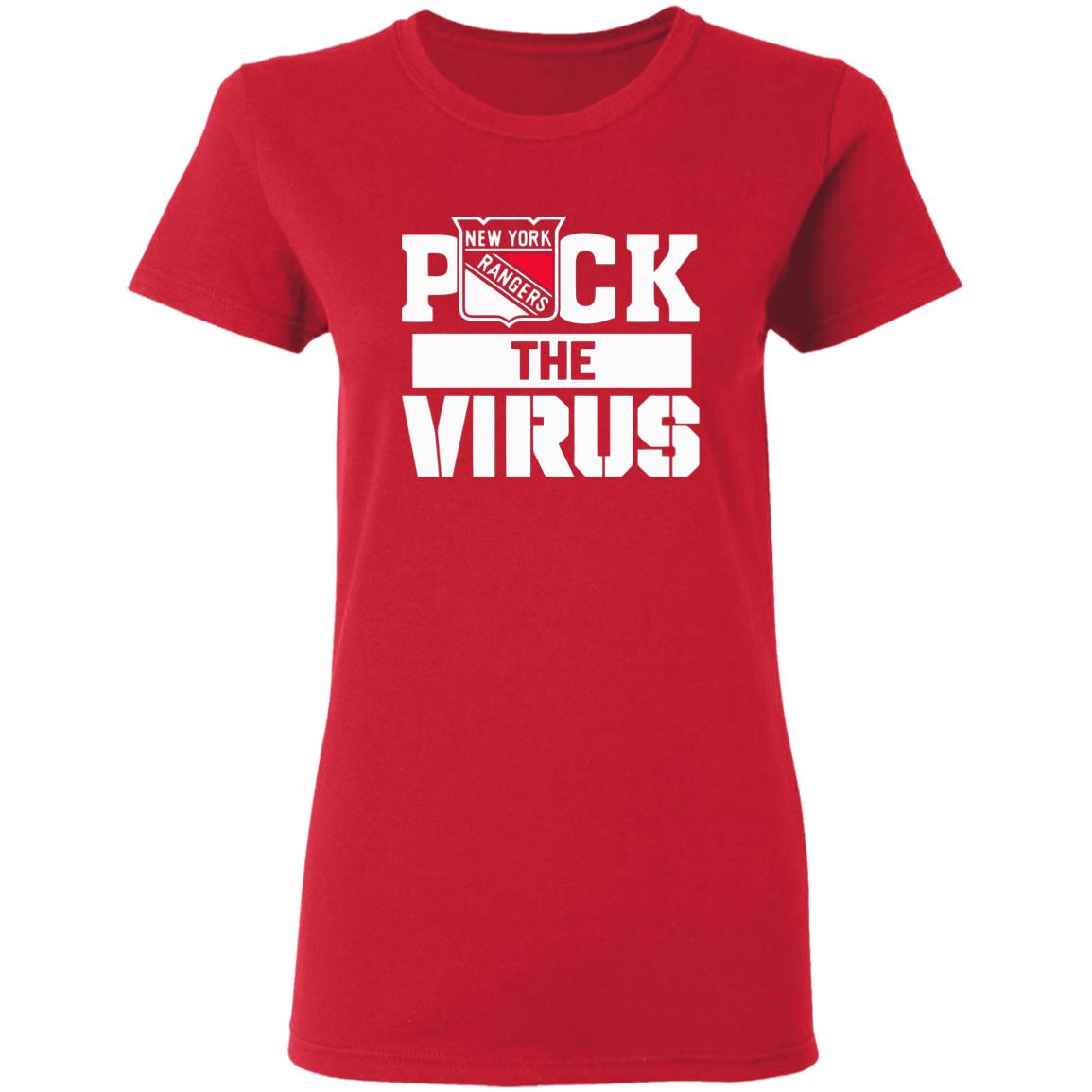New York Rangers Puck The Virus Shirt - Teechipus