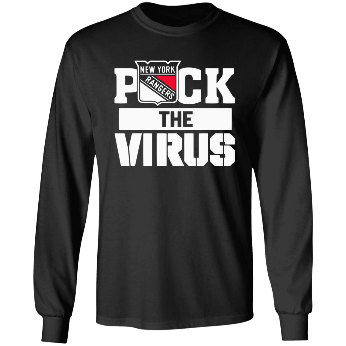 New York Rangers Puck The Virus Shirt - Teechipus