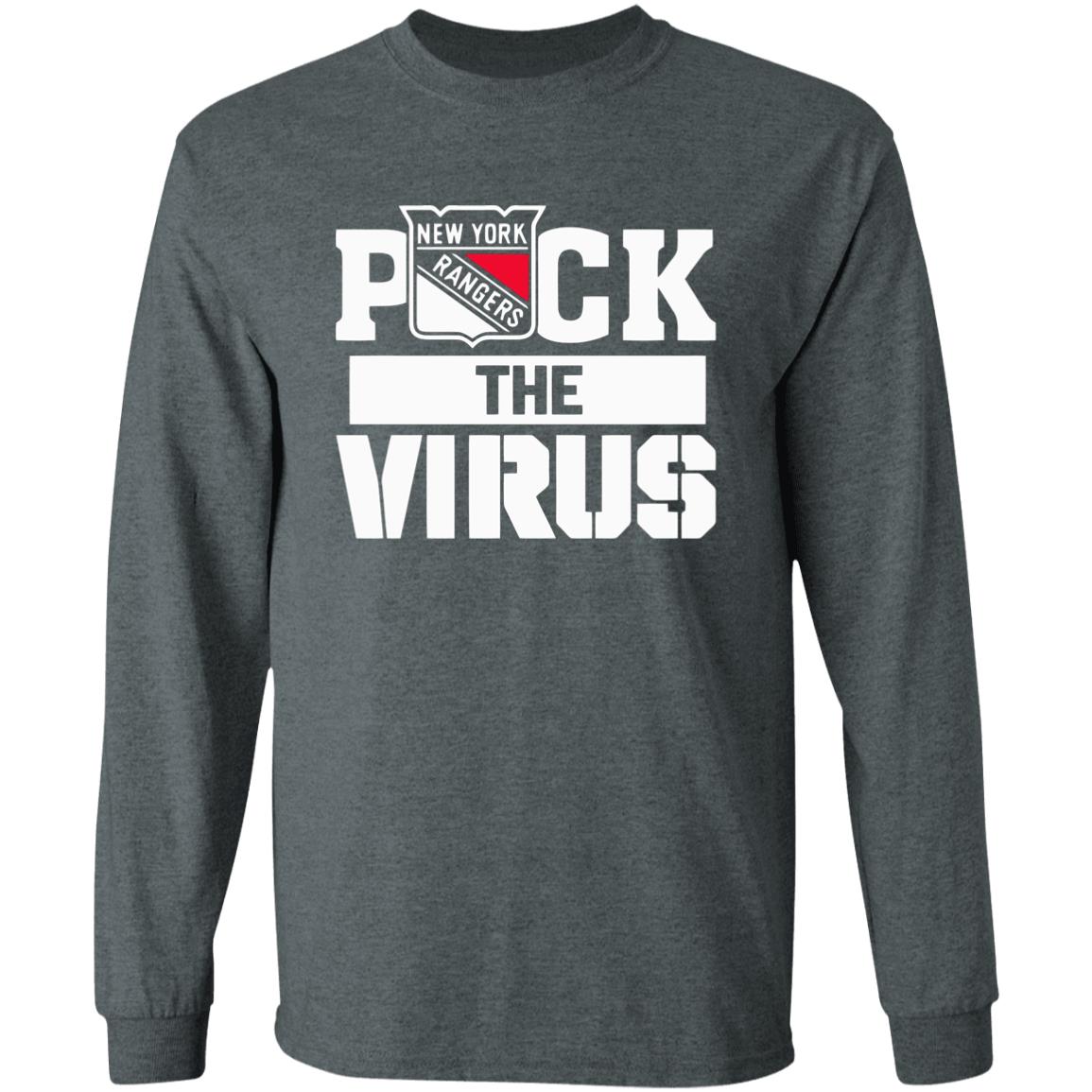 New York Rangers Puck The Virus Shirt - Teechipus