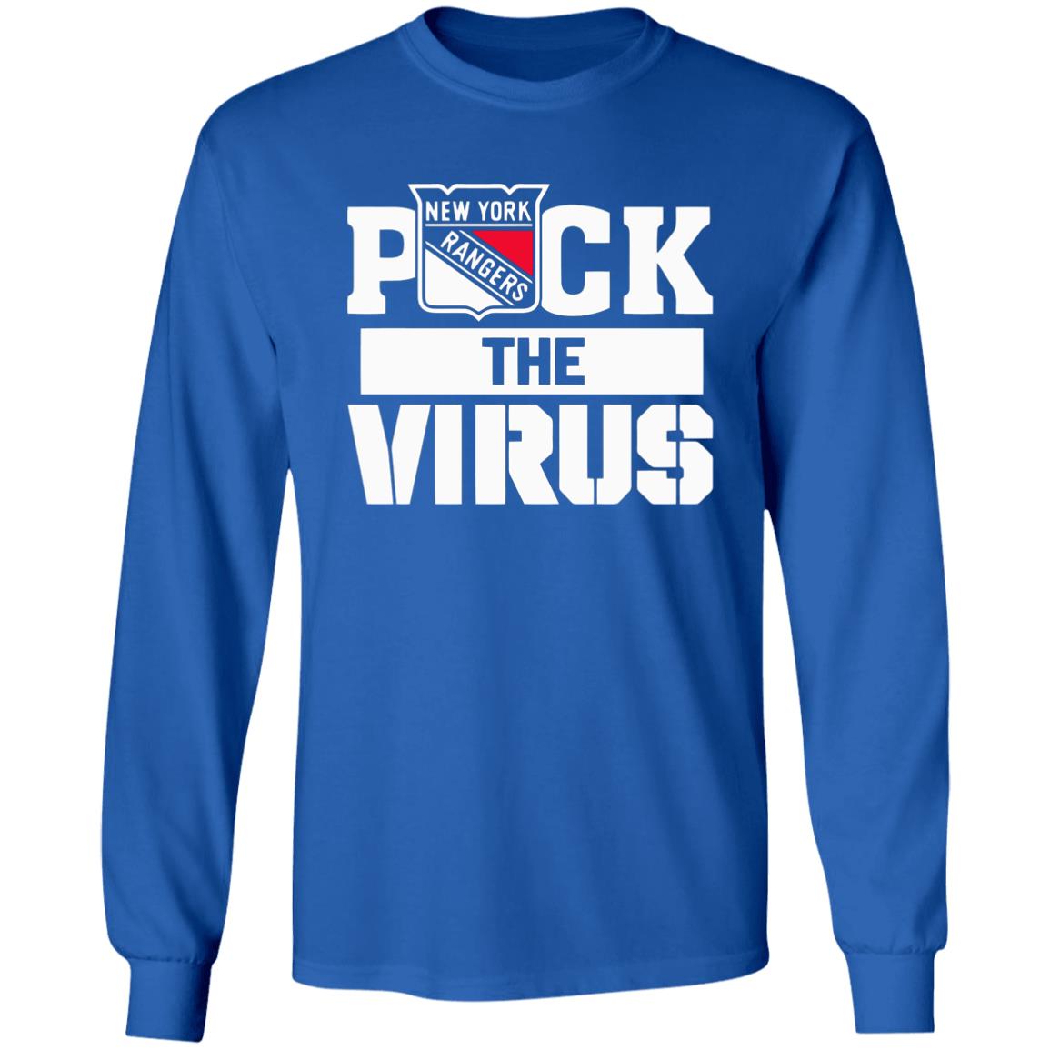 New York Rangers Puck The Virus Shirt - Teechipus